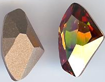 Dreamtime Crystal 4757 Galactic Fancy Stone Crystal Chili Pepper 19x11.5mm